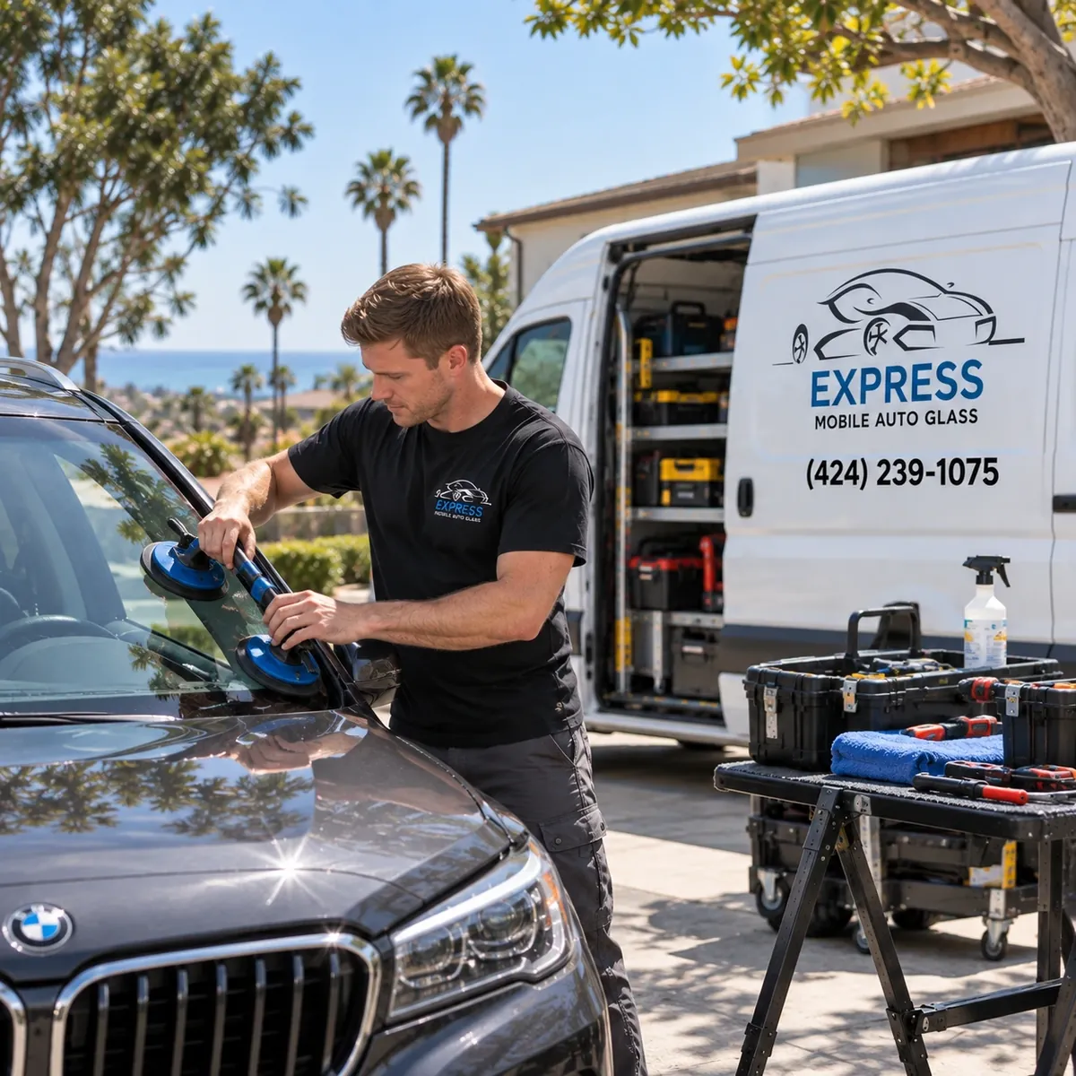certified-auto-glass-technicians-manhattan-beach-express-mobile-auto-glass
